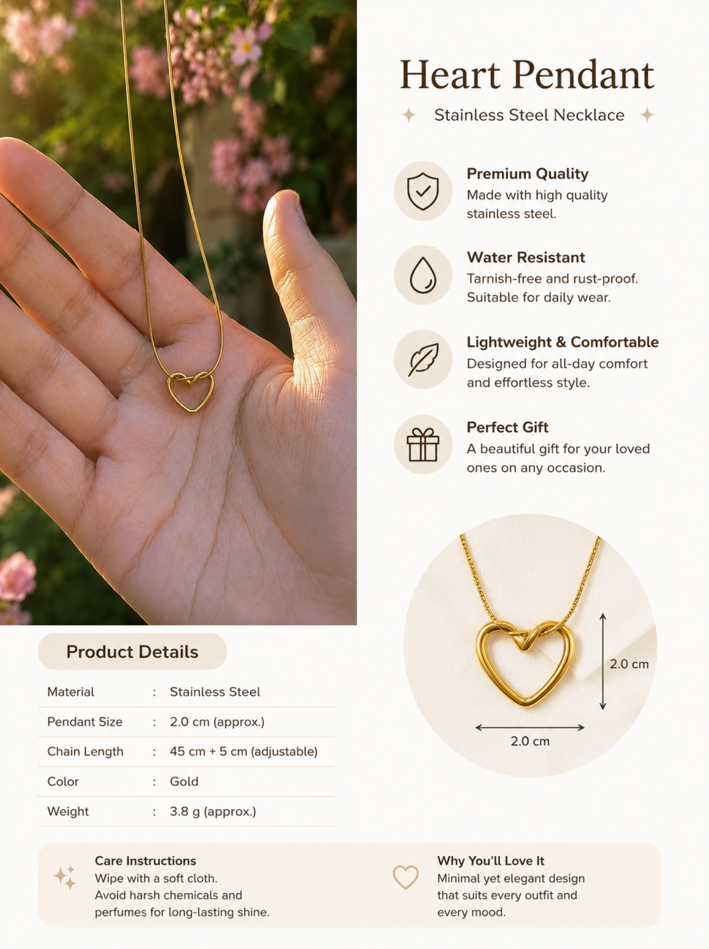 Heart Pendant