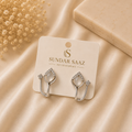 Silver Bloom Earrings